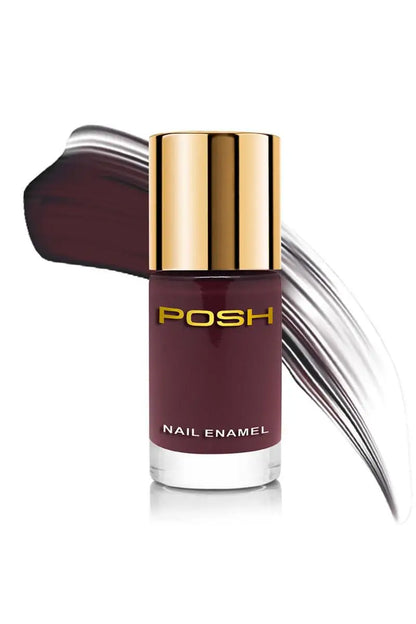 Posh Long-lasting Shine High Gloss Nail Polish - 9ml (646 Burgandy)