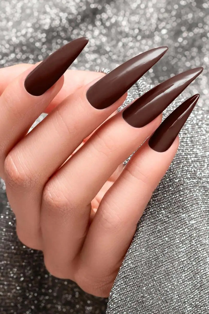 Posh Long-lasting Shine High Gloss Nail Polish - 9ml (646 Burgandy)