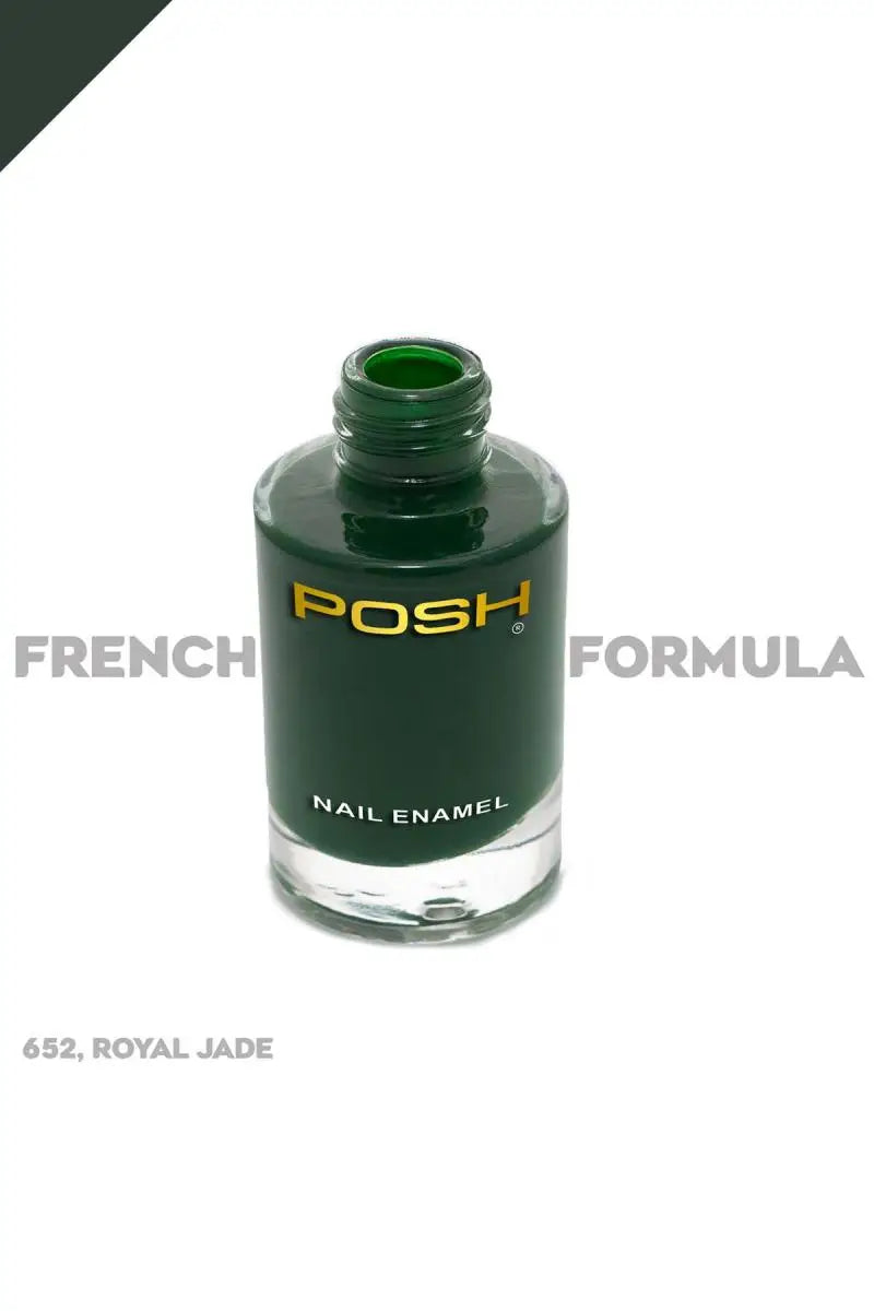 Posh Long-lasting Shine High Gloss Nail Polish - 9ml (652 Royal Jade)