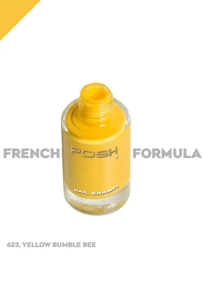 Posh Long-lasting Shine High Gloss Nail Polish - 9ml (623 Bumble Bee)