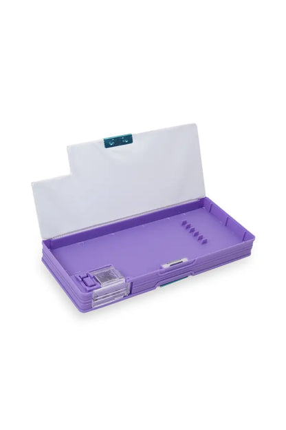 Stationary Pencil Box for Kids (Mermaid- Purple) - Pack of 1