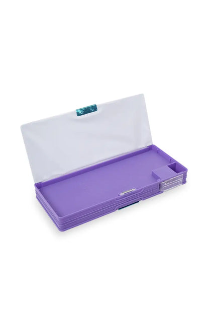 Stationary Pencil Box for Kids (Mermaid- Purple) - Pack of 1