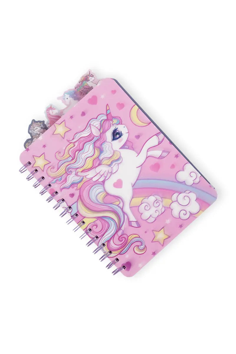 Unicorn Spiral Ruled Notebook