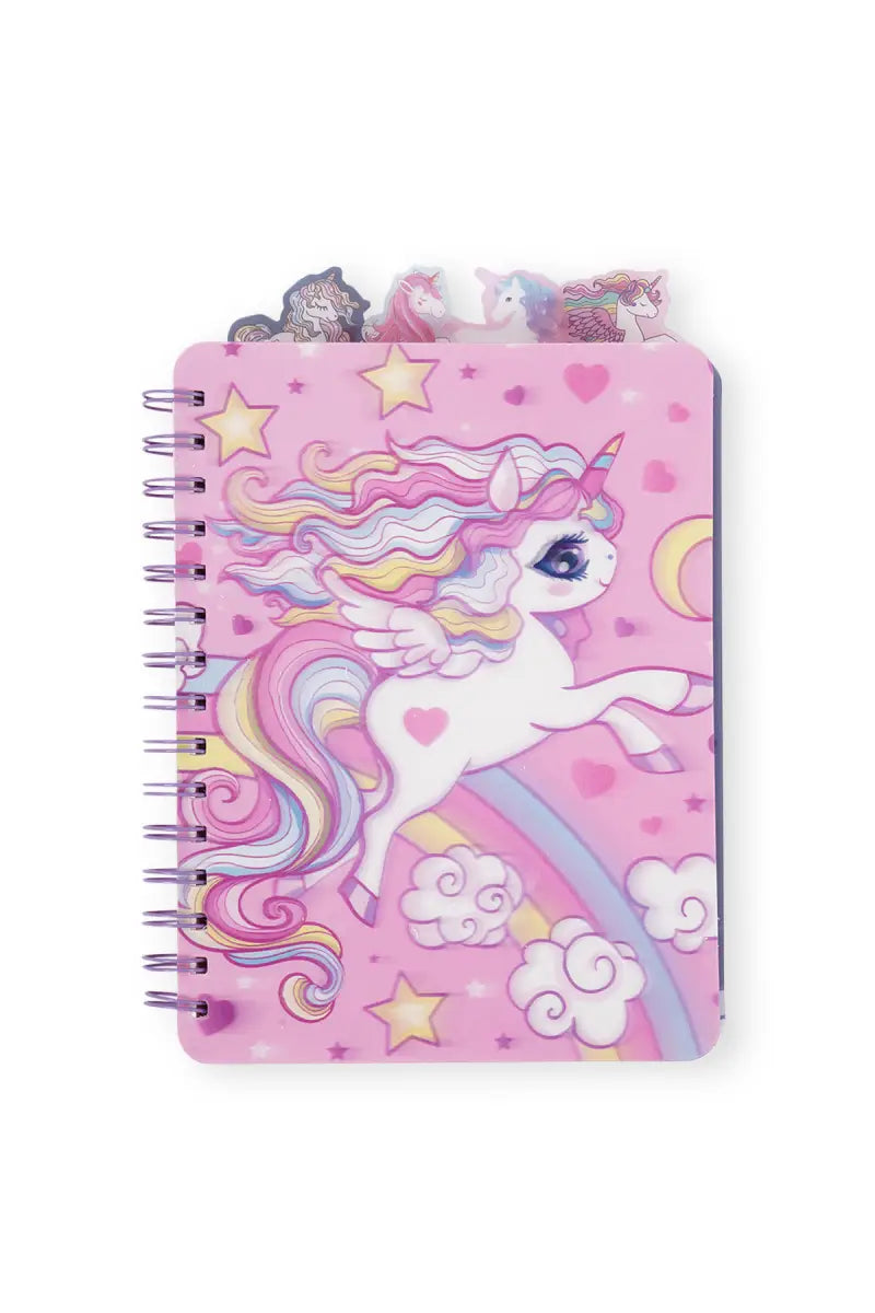 Unicorn Spiral Ruled Notebook