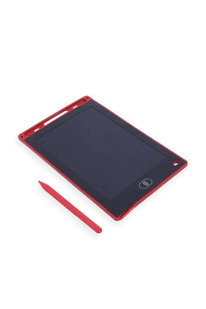 LCD Panel Colorful Writing Tablet - (Red)