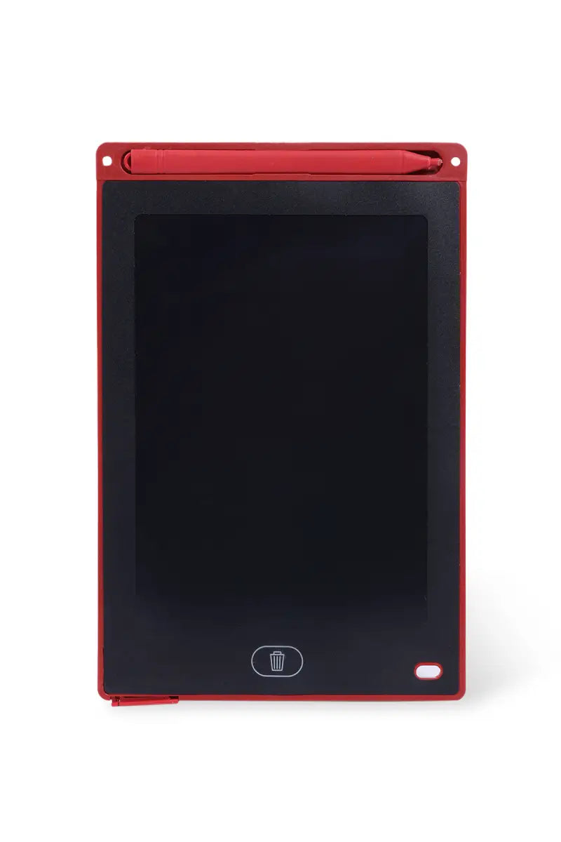 LCD Panel Colorful Writing Tablet - (Red)