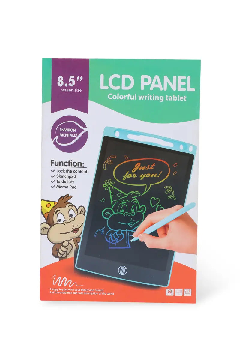 LCD Panel Colorful Writing Tablet - (Green)