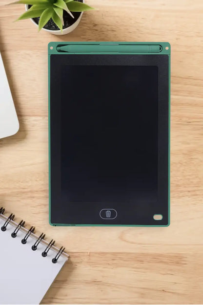 LCD Panel Colorful Writing Tablet - (Green)