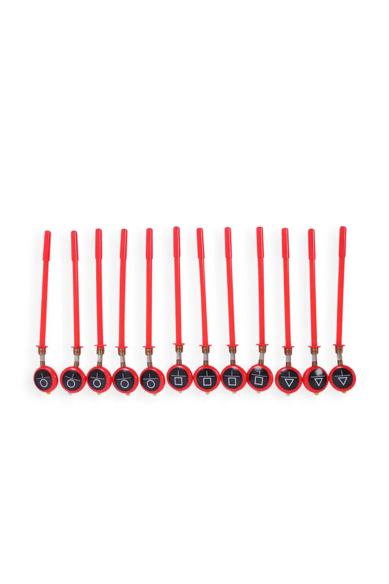 Tic-Tac-Toe Spring Pen – Pack of 12