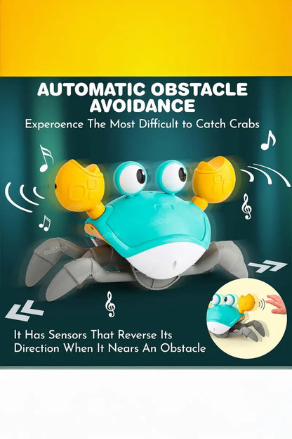 Musical Crawling Crab Toy (Rechargeable)