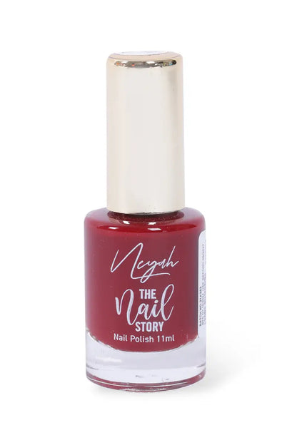 Neyah The Nail Story Nail Polish (Deep Maroon - 11ml)