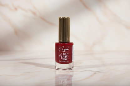 Neyah The Nail Story Nail Polish (Deep Maroon - 11ml)