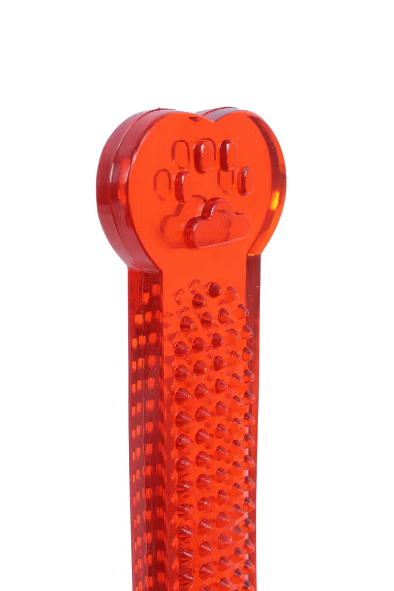 Canine Dog Color Bone (Red) - Medium