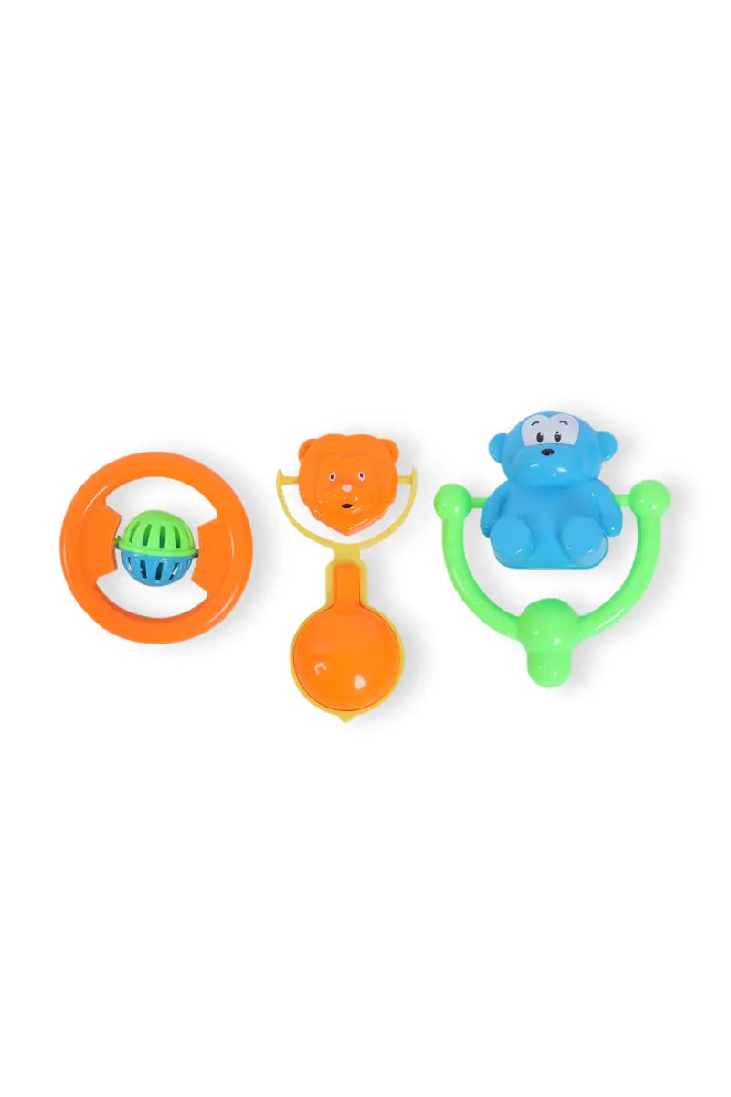 Sunny Blossom Animal Shaped Rattles - Pack of 5