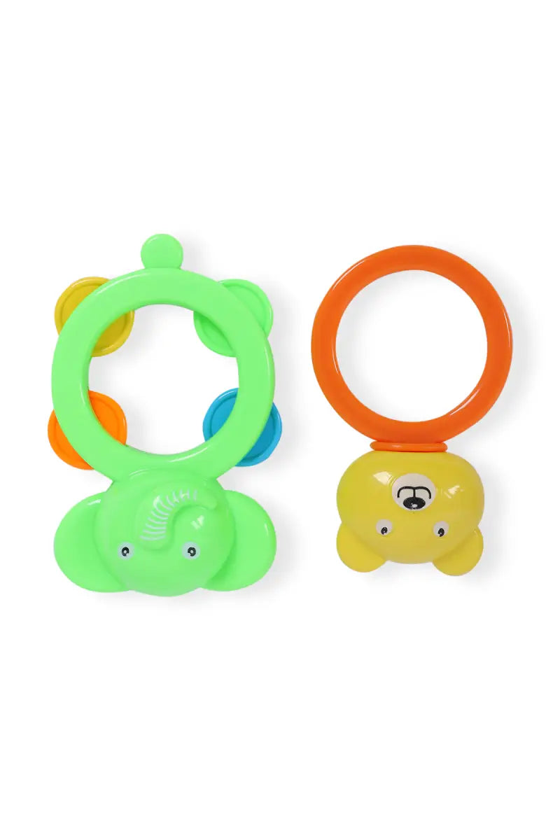 Sunny Blossom Animal Shaped Rattles - Pack of 5