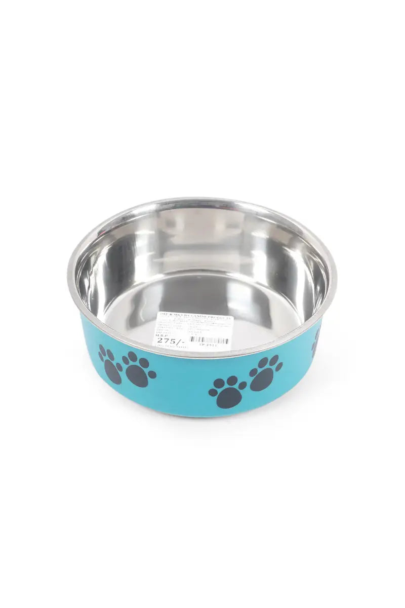 Canine Dog Feeding Round Bowl (Blue) - 700ml