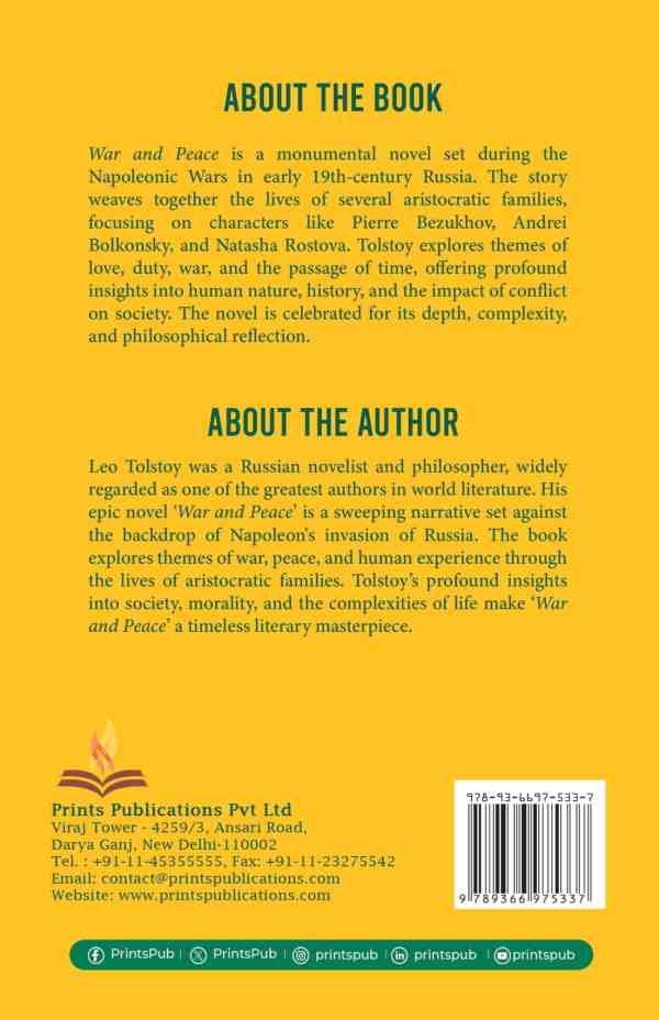 War and Peace Prints Publications