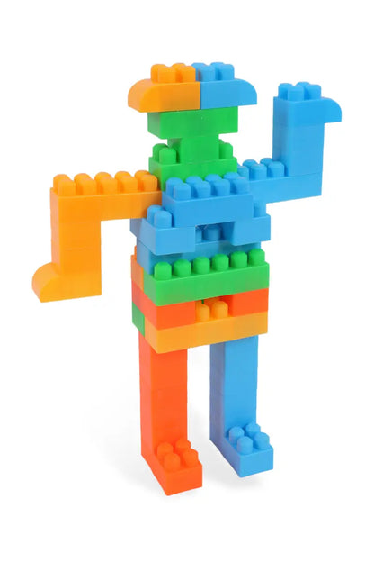 Building Block Play Kit for Kids- 72 Pcs