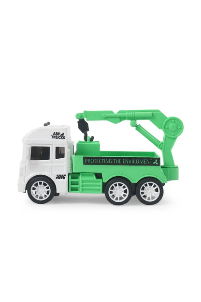 Garbage Truck Friction Powered Toy (Green)