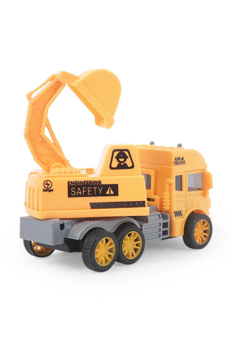 Excavator Friction Powered Toy (Yellow)