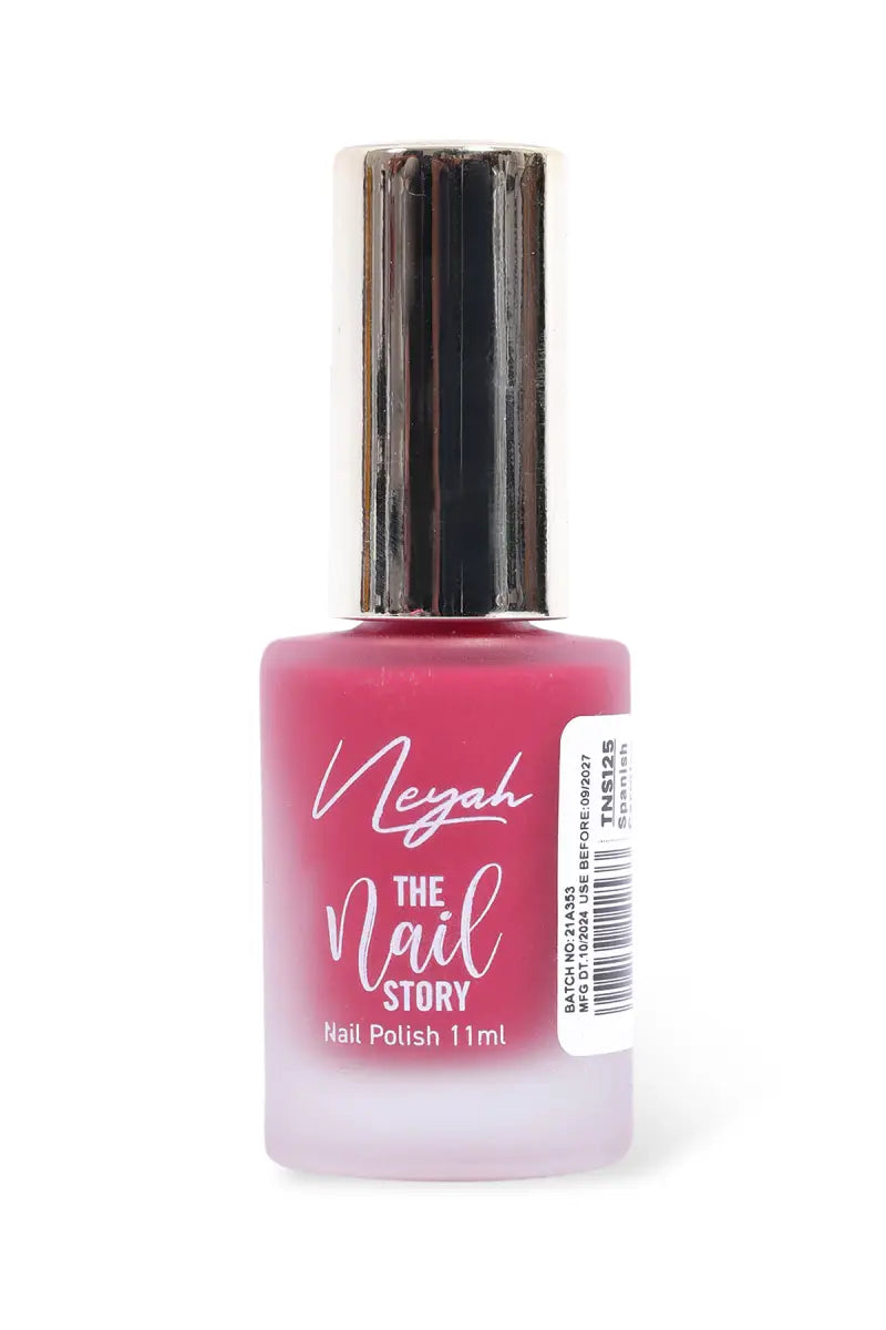 Neyah The Nail Story Nail Polish (Spanish Carmine - 11ml)