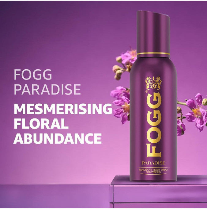 FOGG Paradise Deodorant with Long Lasting Perfume Body Spray  -  For Women (175 ml) HP Xpress