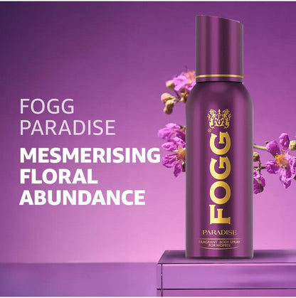 FOGG Paradise Deodorant with Long Lasting Perfume Body Spray  -  For Women (175 ml) HP Xpress
