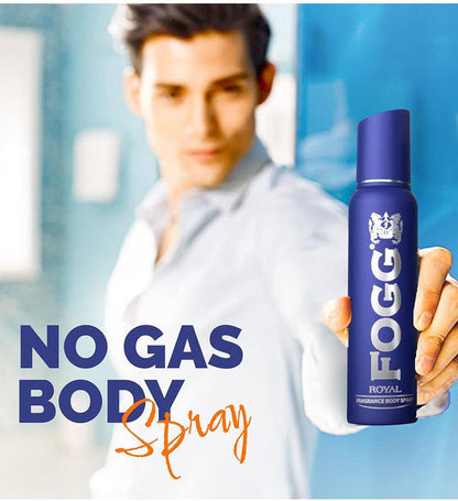 FOGG Royal Deodorant With-Long Lasting Perfume Body Spray  -  For Men (175 ml) HP Xpress