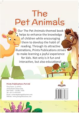 Let's Explore The Pet Animals book Prints Publications