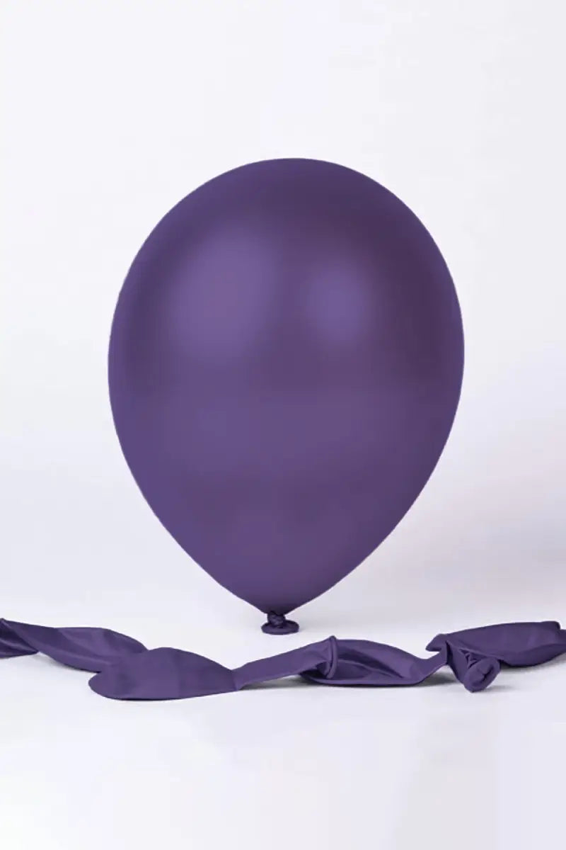 Metallic Chrome Balloons for Decoration - Pack of 50 (Purple)