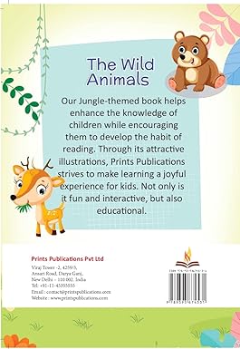 Let's Explore The Wild Animals Prints Publications