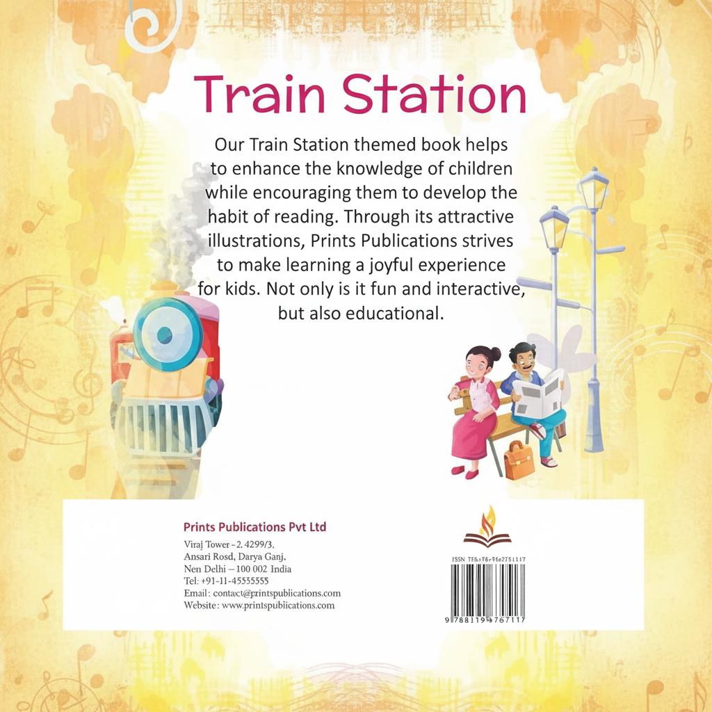 Let's Explore Train Station Prints Publications