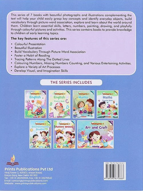 Kindergarten-1: Maths : Practice Book Prints Publications