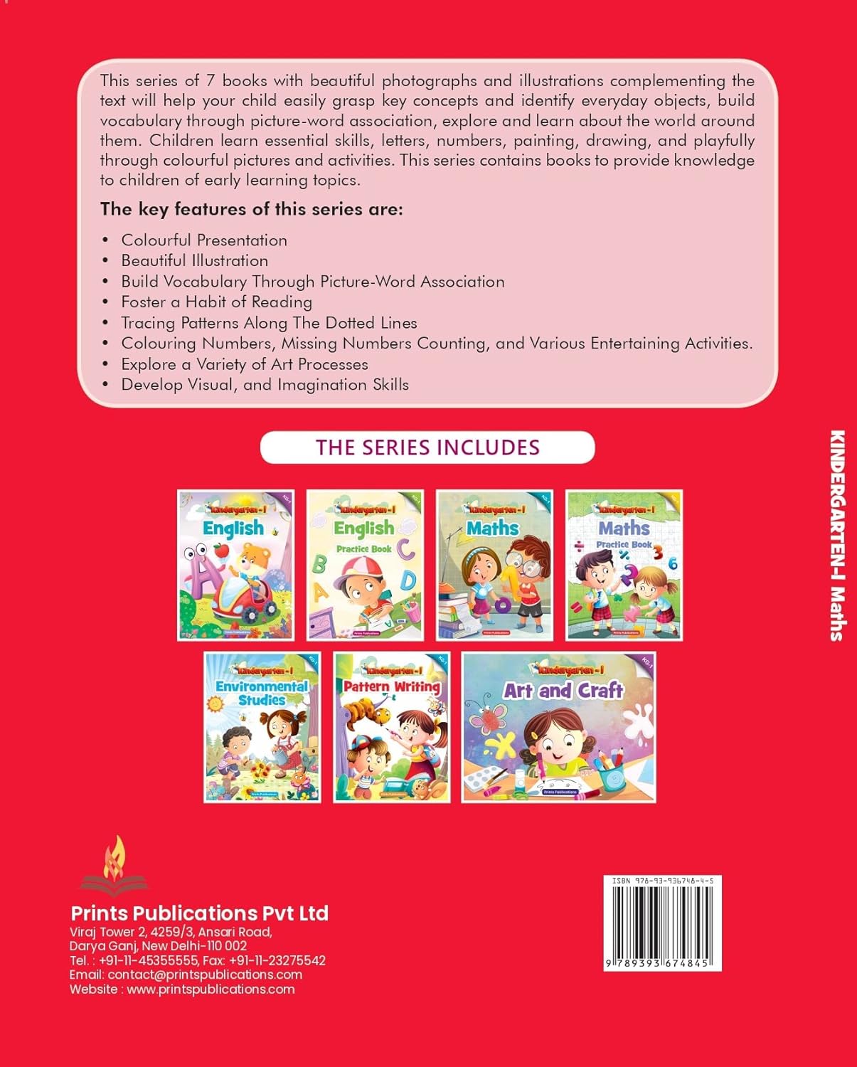 Kindergarten-1: Maths Prints Publications