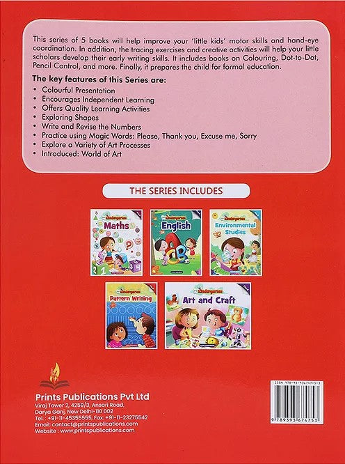 Pre - Kindergarten: Pattern Writing Prints Publications