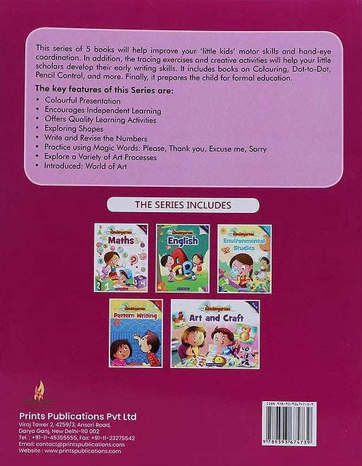 Pre - Kindergarten: Maths Prints Publications