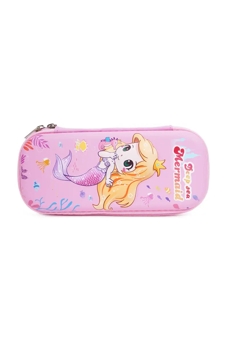 Baby Mermaid Printed Jumbo Pencil Case