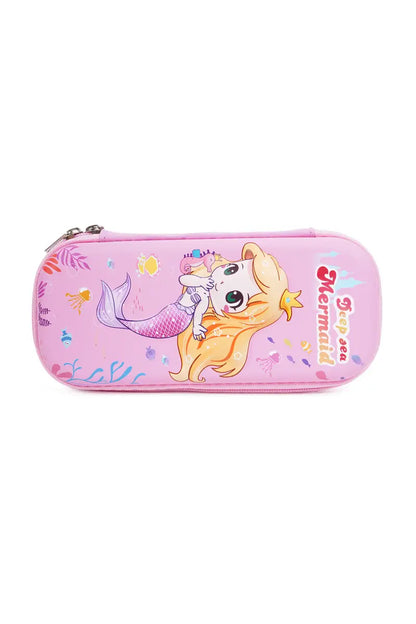Baby Mermaid Printed Jumbo Pencil Case