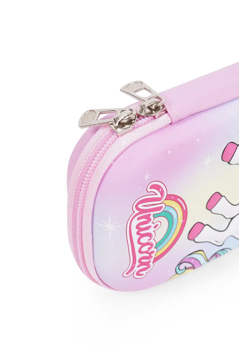 Unicorn Pencil Pouch with Pencil Tray