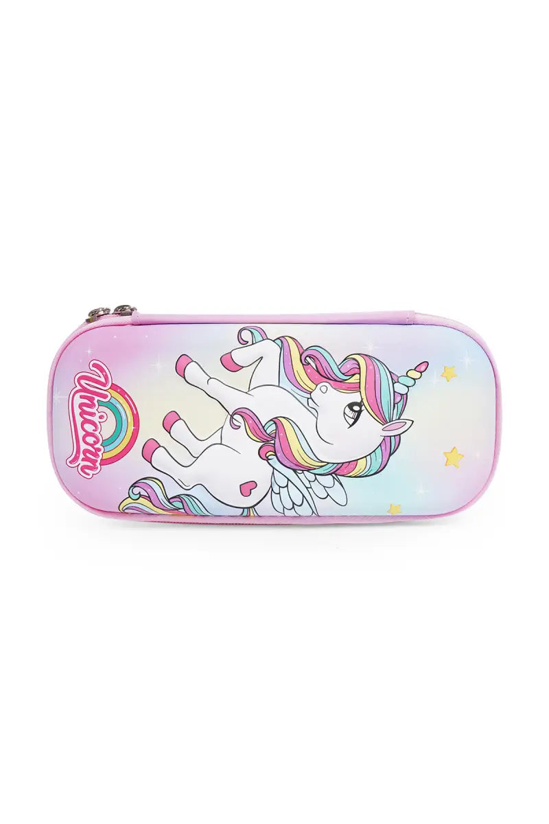 Unicorn Pencil Pouch with Pencil Tray