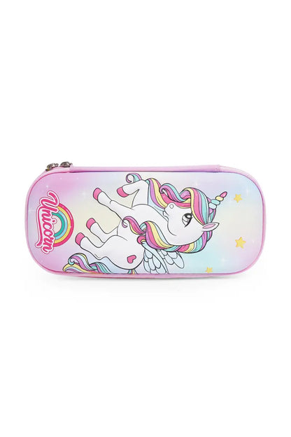 Unicorn Pencil Pouch with Pencil Tray