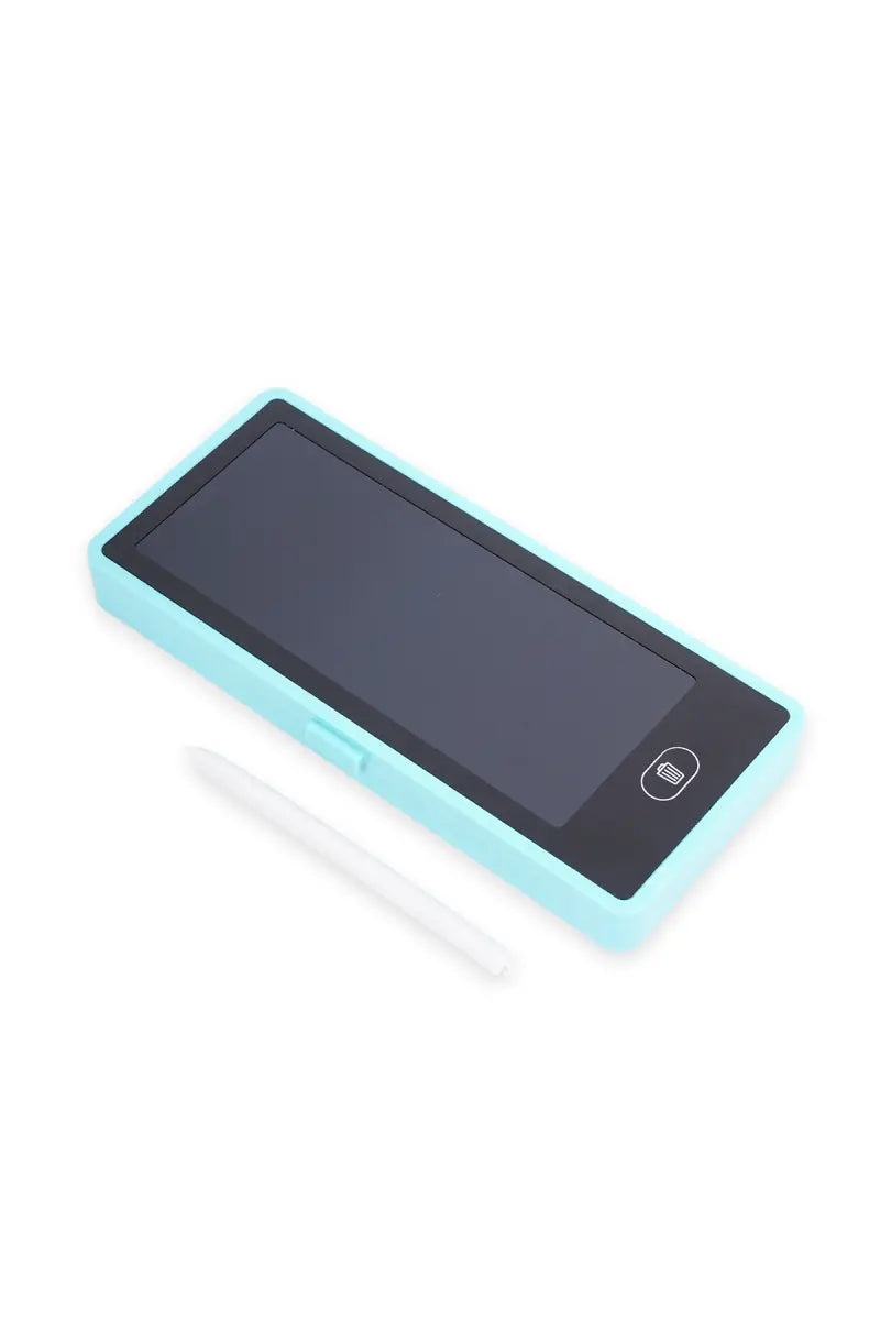 2 In 1 LCD Drawing Pen Case (Blue)
