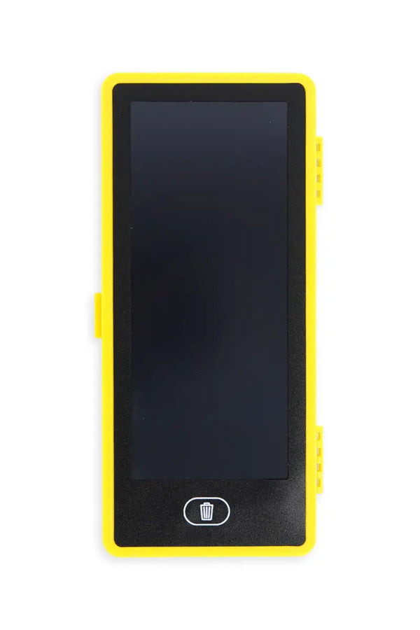 2 In 1 LCD Drawing Pen Case (Yellow)