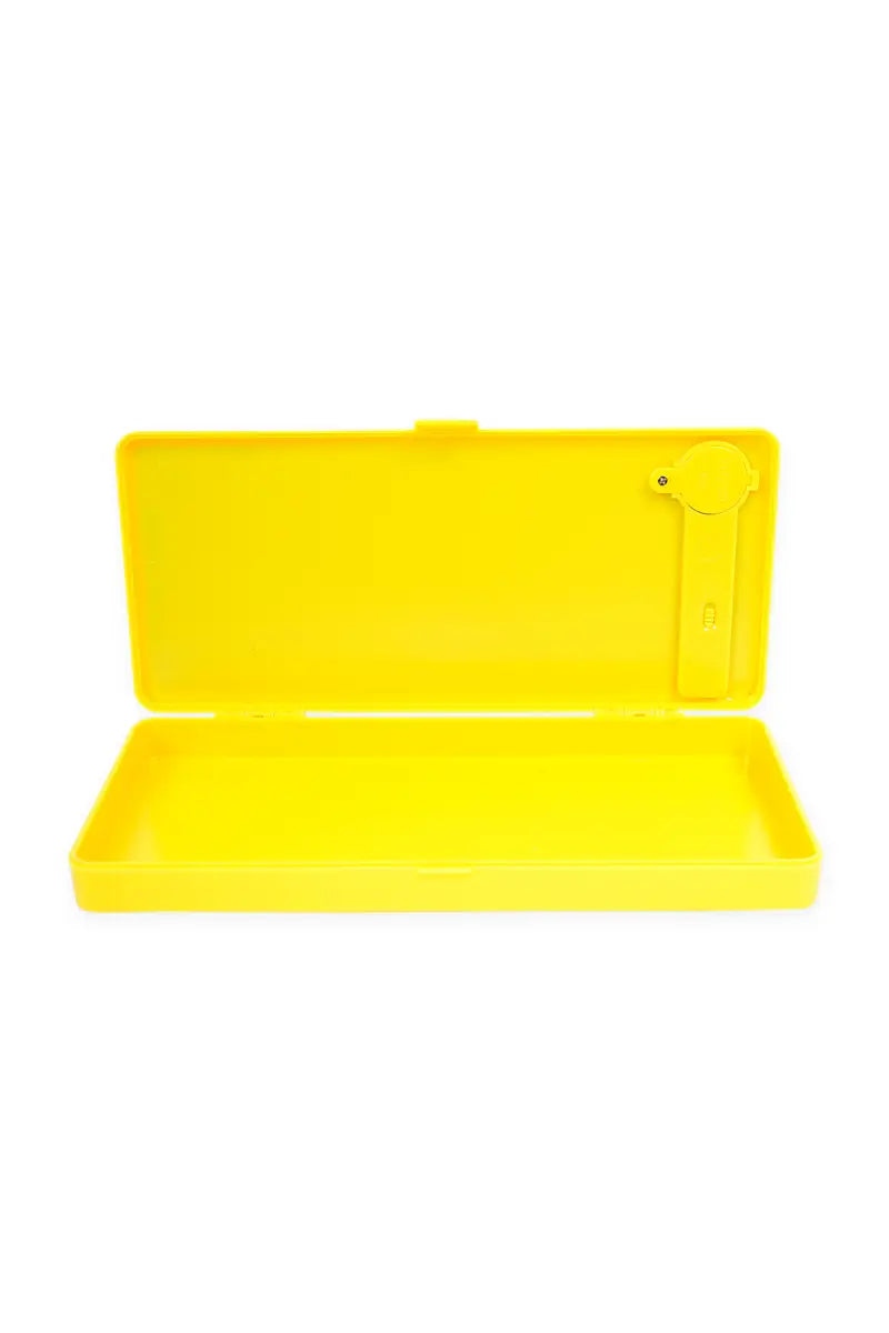 2 In 1 LCD Drawing Pen Case (Yellow)
