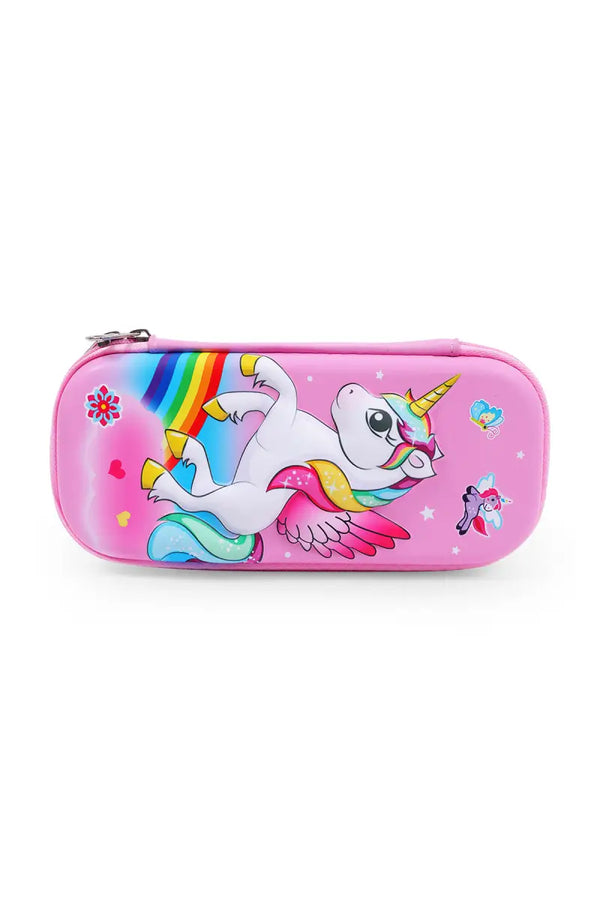 Unicorn Pencil Pouch with Pencil Tray