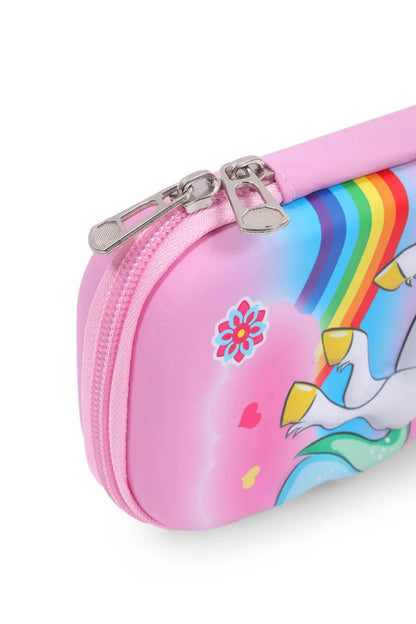 Unicorn Pencil Pouch with Pencil Tray