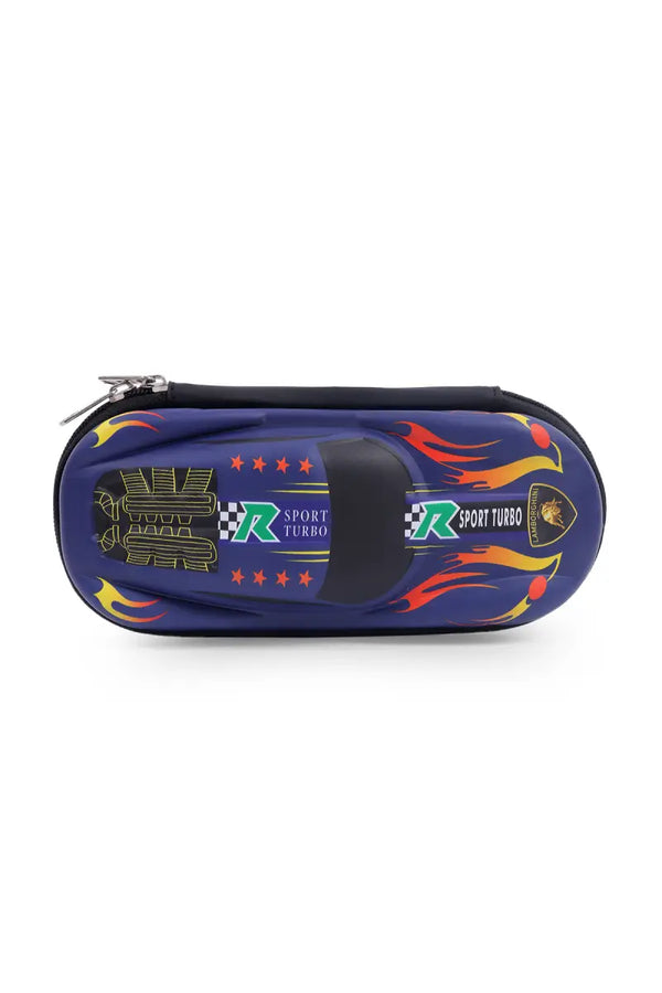 Sport Turbo Car Theme Pencil Pouch