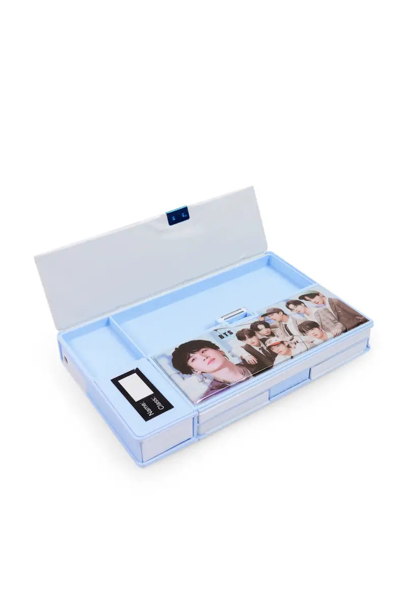 BTS ボックステープ 5巻セット　No.123 BTS Themed Pencil Box with Inbuilted Sharpener