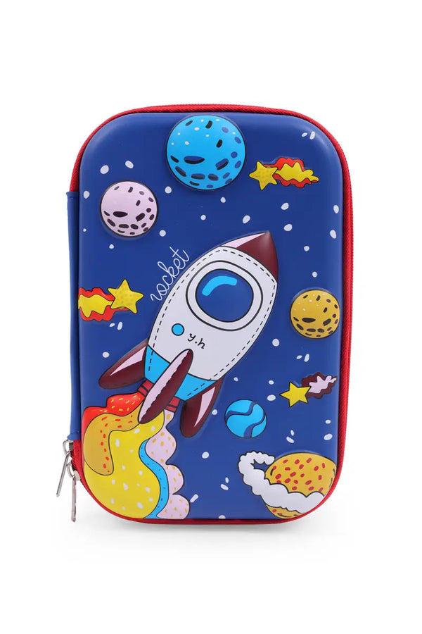 Rocket Themed EVA Pencil Pouch