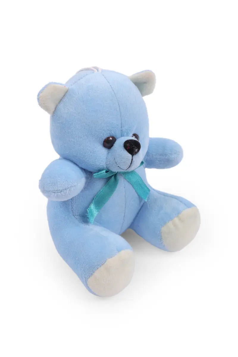 Mini Teddy Bear Soft Toy - Blue